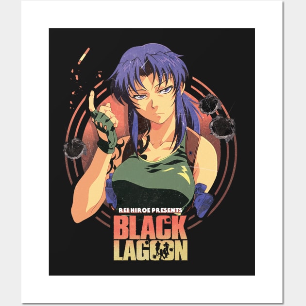 Black Lagoon Wall Art by geeeeeeeeeeeek